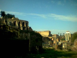 Foro Romano, shot during a jog, Pete Ippel 2006.